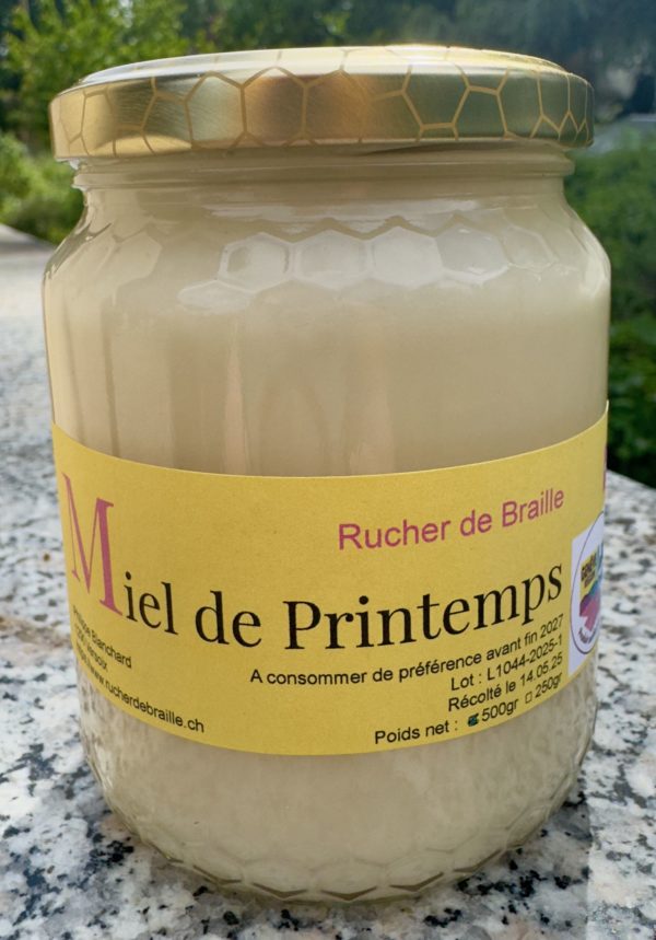 Miel de printemps 2025 - 500gr - GRTA